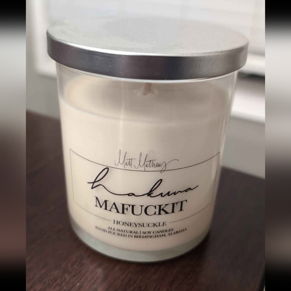Matt Mathews Honeysuckle Candle